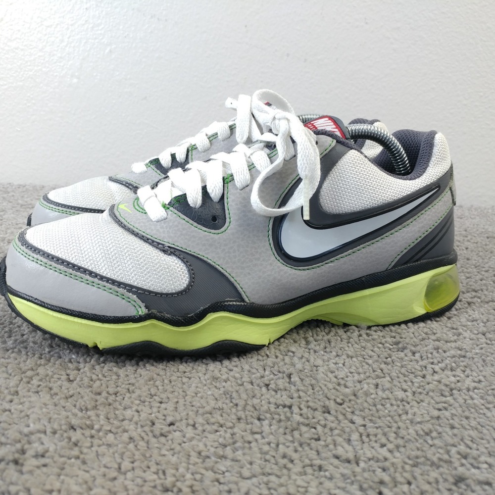 Nike Air Compete TR Neon Womens Size 7.5 Running Shoes Low Top Gray 429750-102